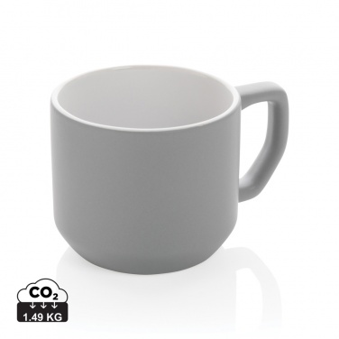 Logo trade advertising product photo of: Ceramic modern mug 350ml