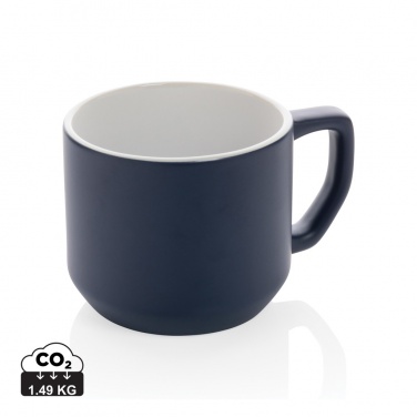 Logotrade promotional item picture of: Ceramic modern mug 350ml
