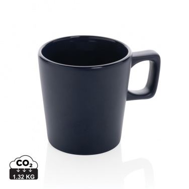 Logo trade promotional products image of: Ceramic modern coffee mug 300ml
