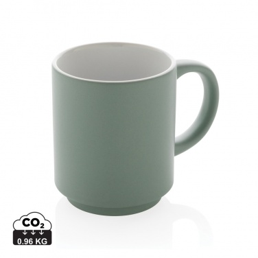 Logo trade business gift photo of: Ceramic stackable mug 180ml