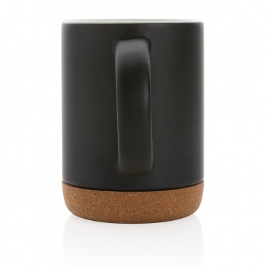 Logo trade promotional gifts picture of: Ceramic mug with cork base 280ml