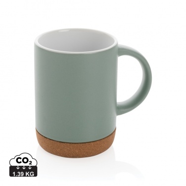 Logotrade promotional merchandise picture of: Ceramic mug with cork base 280ml