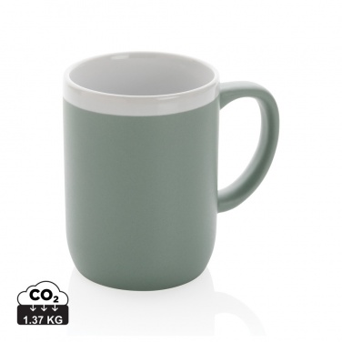 Logo trade promotional products picture of: Ceramic mug with white rim 300ml