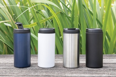 Logo trade advertising products image of: Metro RCS Recycled stainless steel tumbler