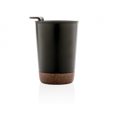 Logo trade promotional gift photo of: GRS RPP stainless steel cork coffee tumbler