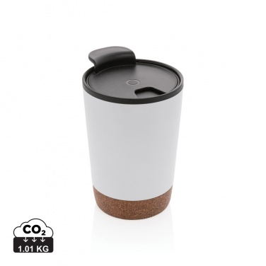 Logotrade corporate gift picture of: GRS RPP stainless steel cork coffee tumbler