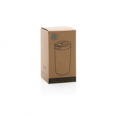 Logo trade promotional gift photo of: RCS RSS Double wall vacuum leakproof lock mug