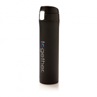 Logo trade promotional gifts image of: RCS Re-steel easy lock vacuum flask