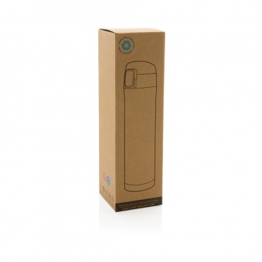 Logotrade promotional product image of: RCS Re-steel easy lock vacuum flask