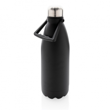 Logotrade corporate gift picture of: RCS Recycled stainless steel large vacuum bottle 1.5L
