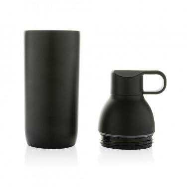 Logo trade promotional merchandise picture of: Flow RCS recycled stainless steel vacuum bottle