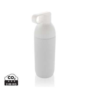 Logo trade corporate gifts image of: Flow RCS recycled stainless steel vacuum bottle
