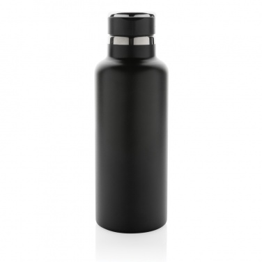 Logo trade corporate gifts image of: Hydro RCS recycled stainless steel vacuum bottle with spout