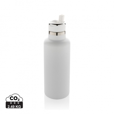 Logotrade promotional products photo of: Hydro RCS recycled stainless steel vacuum bottle with spout
