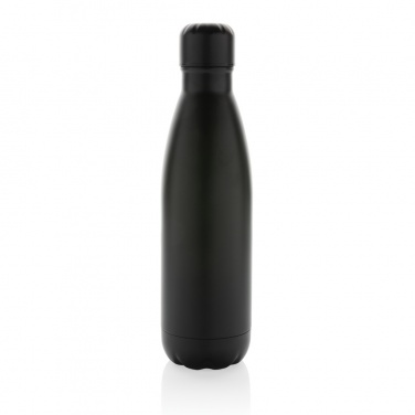 Logo trade promotional merchandise photo of: Eureka RCS certified re-steel single wall water bottle