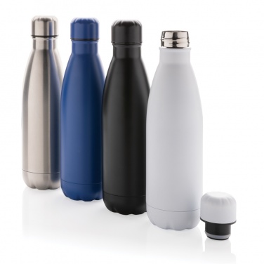 Logotrade promotional item image of: Eureka RCS certified re-steel single wall water bottle