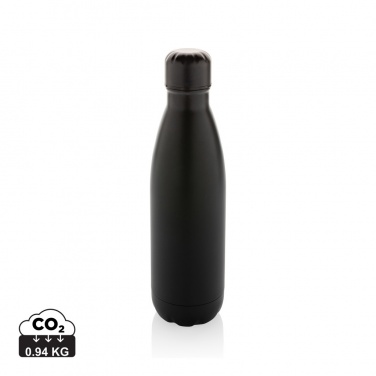 Logo trade corporate gift photo of: Eureka RCS certified re-steel single wall water bottle