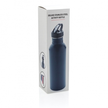 Logo trade promotional items image of: Deluxe stainless steel activity bottle