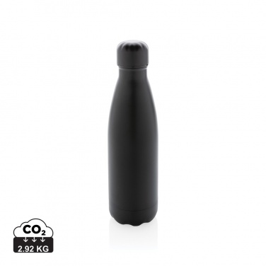 Logo trade promotional products picture of: Solid colour vacuum stainless steel bottle 500 ml