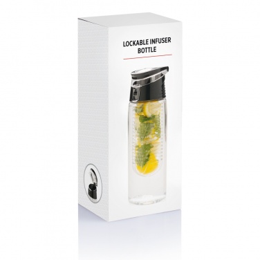 Logo trade business gift photo of: Lockable infuser bottle
