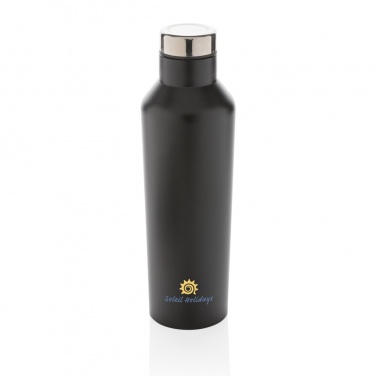Logotrade promotional giveaway image of: Modern vacuum stainless steel water bottle