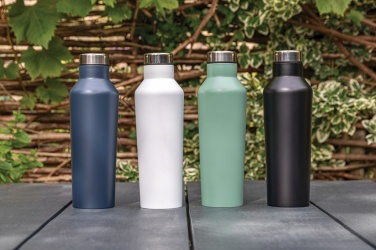 Logo trade promotional products image of: Modern vacuum stainless steel water bottle