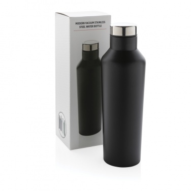 Logo trade promotional merchandise image of: Modern vacuum stainless steel water bottle