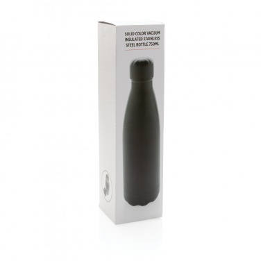 Logo trade promotional gift photo of: Solid colour vacuum stainless steel bottle 750ml