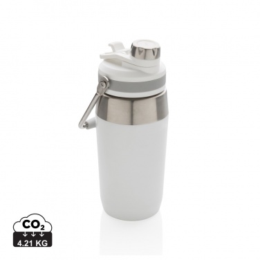 Logo trade promotional merchandise photo of: Vacuum stainless steel dual function lid bottle 500ml