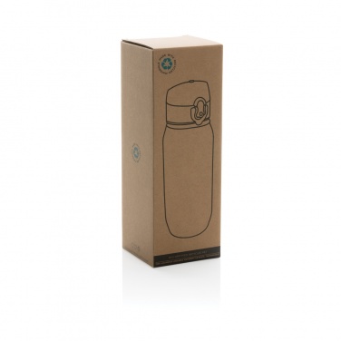 Logotrade promotional giveaway image of: Yide RCS Recycled PET leakproof lockable waterbottle 600ml