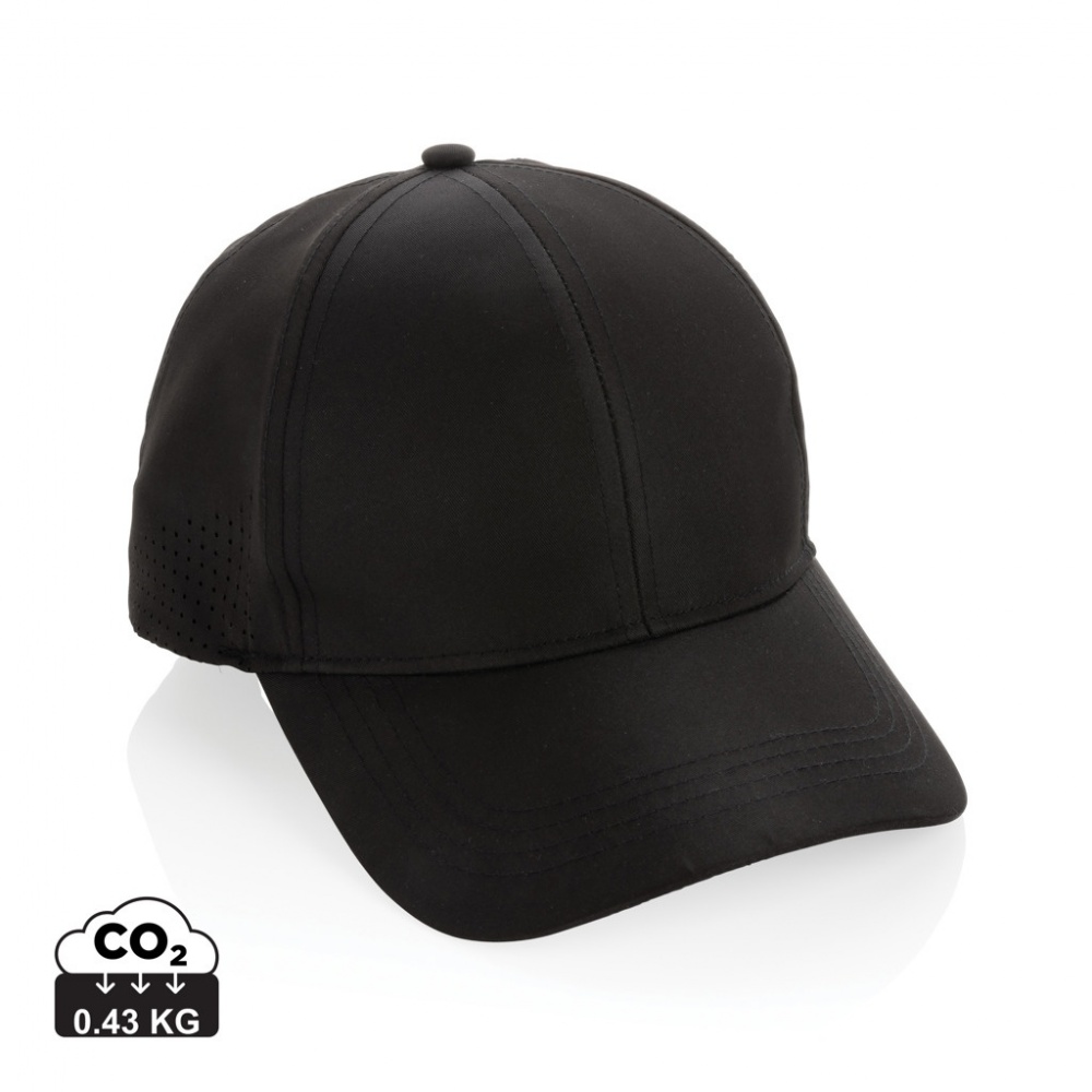 Logo trade promotional giveaways image of: Impact AWARE™ RPET 6 panel sports cap