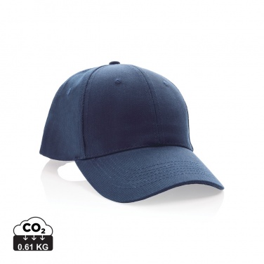 Logotrade promotional products photo of: Impact 6 panel 280gr Recycled cotton cap with AWARE™ tracer