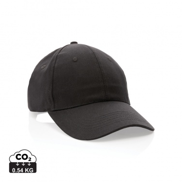 Logotrade promotional product picture of: Impact 6 panel 190gr Recycled cotton cap with AWARE™ tracer