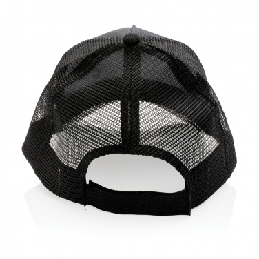 Logo trade corporate gift photo of: Impact AWARE™ Brushed rcotton 5 panel trucker cap 190gr