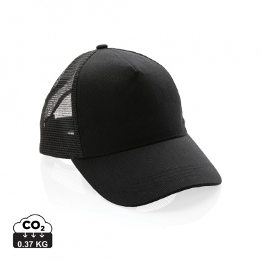 Logotrade promotional giveaways photo of: Impact AWARE™ Brushed rcotton 5 panel trucker cap 190gr