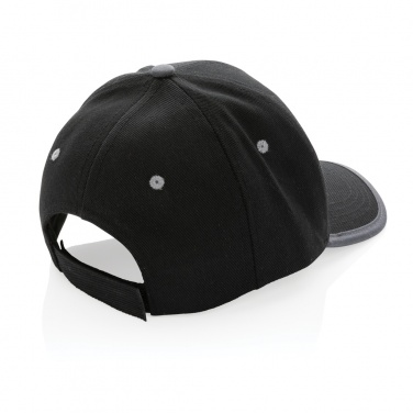 Logotrade promotional giveaways photo of: Impact AWARE™ Brushed rcotton 6 panel contrast cap 280gr