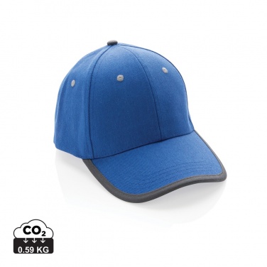 Logo trade promotional products picture of: Impact AWARE™ Brushed rcotton 6 panel contrast cap 280gr