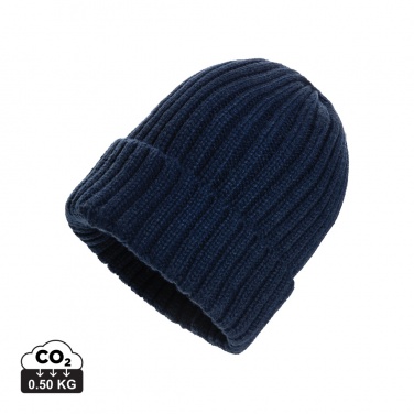Logotrade promotional merchandise photo of: Kennedi AWARE™ Polylana® beanie with large rib