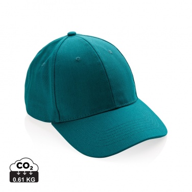 Logotrade promotional giveaway picture of: Impact 6 panel 280gr Recycled cotton cap with AWARE™ tracer