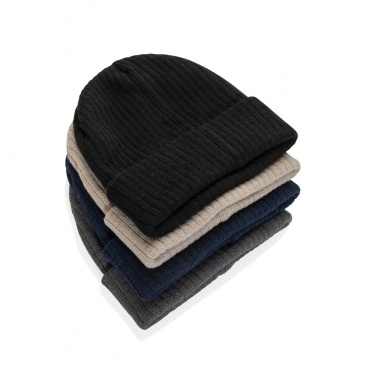 Logo trade advertising products image of: Pryor AWARE™ Polylana® beanie with cuff