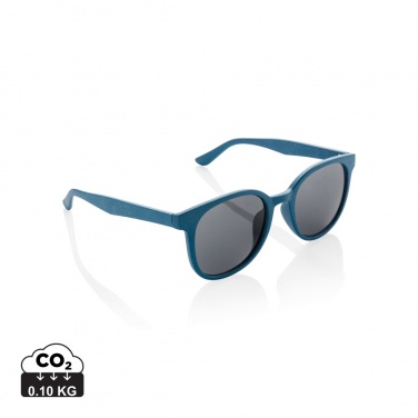 Logo trade corporate gifts image of: Wheat straw fibre sunglasses