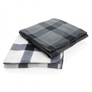 Logotrade business gift image of: Soft plaid fleece blanket