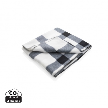 Logotrade corporate gifts photo of: Soft plaid fleece blanket