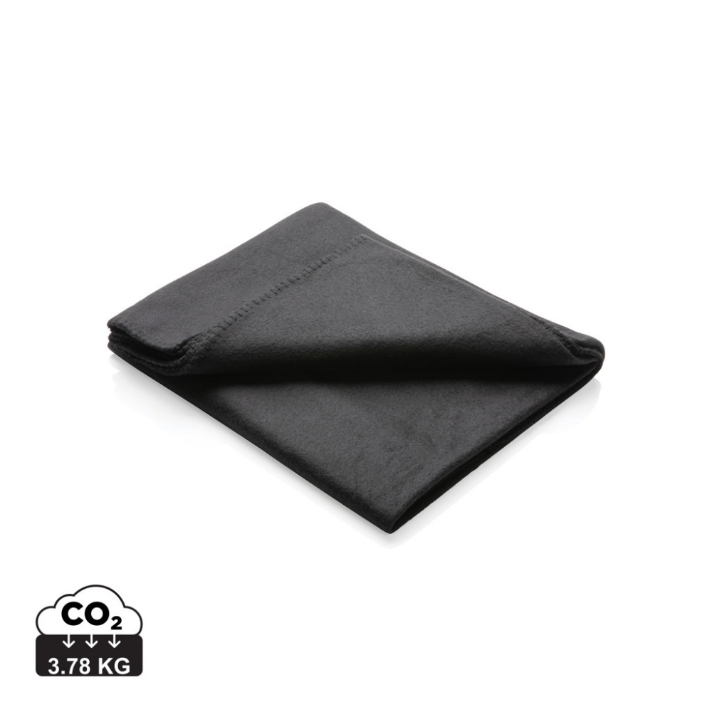 Logo trade promotional product photo of: Fleece blanket in pouch