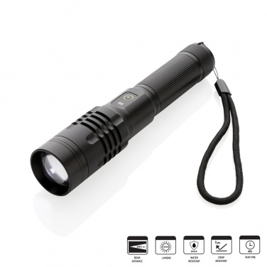 Logo trade promotional merchandise picture of: Gear X USB re-chargeable torch