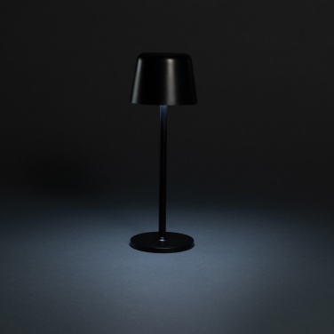 Logotrade promotional items photo of: Zenic RCS recycled plastic USB re-chargable table lamp