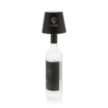 Logotrade promotional product picture of: BottleGlow RCS recycled plastic bottle lamp