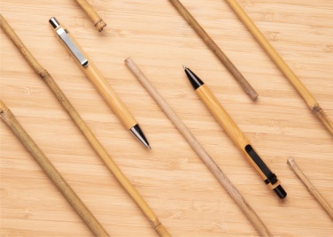 Logo trade promotional gift photo of: Bamboo pen