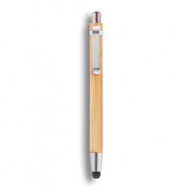 Logo trade promotional gift photo of: Bamboo stylus pen