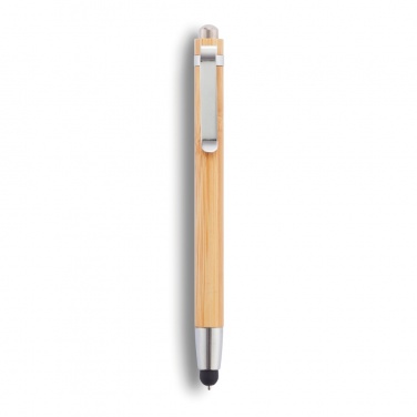 Logo trade promotional gift photo of: Bamboo stylus pen